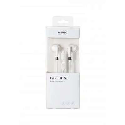 FONE DE OUVIDO MODELO 1317 AUSCULTADOR COM ALTA QUALIDADE SONORA COR BRANCO