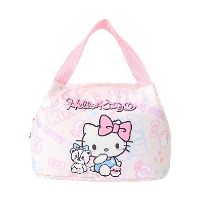BOLSA TERMICA ROSA - COLEÇÃO SANRIO (HELLO KITTY)