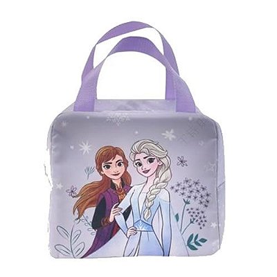 BOLSA TÉRMICA MODELO DISNEY FROZEN COLLECTION 2.0 ELSA / ANNA TAMANHO 22 CM.