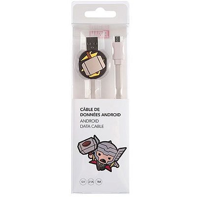 Cabo de Celular, Type-C, USB, Marvel, Thor