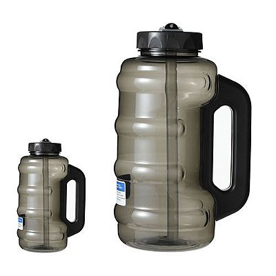 GARRAFA PLASTICA DE AGUA COM CANUDO 1850ML