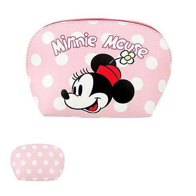 NECESSAIRE MEIA LUA DA MINNIE MOUSE
