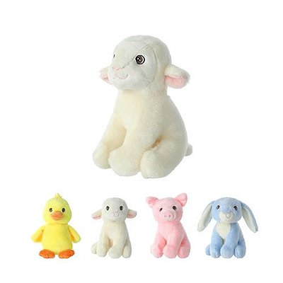 ANIMAIS DE PELÚCIA (14CM)