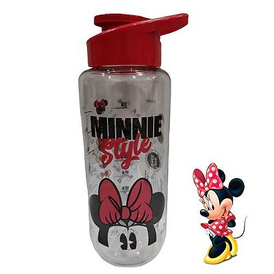 GARRAFA / SQUEEZE BODY MINNIE COM TAMPA E ALÇA