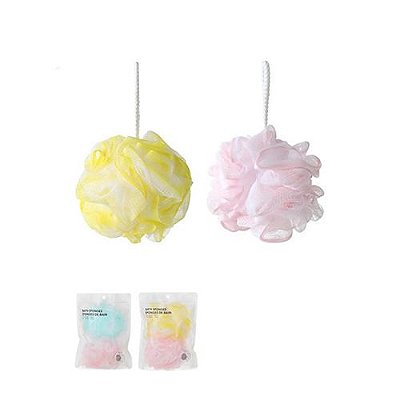 CONJUNTO DE ESPONJA PARA BANHO 2 PEÇAS