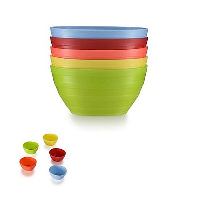 CONJUNTO DE TIGELAS PARA CRIANÇAS - 5 PEÇAS