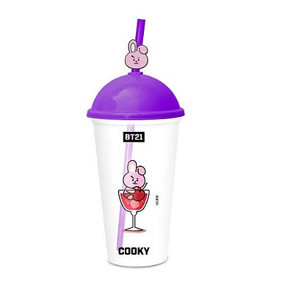 COPO COM CANUDO BTS  COOKYU ( MUDA COR)