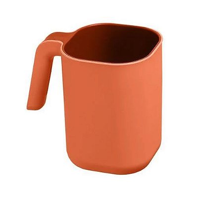 CANECA DE PLASTICO LARANJA - OIKOS