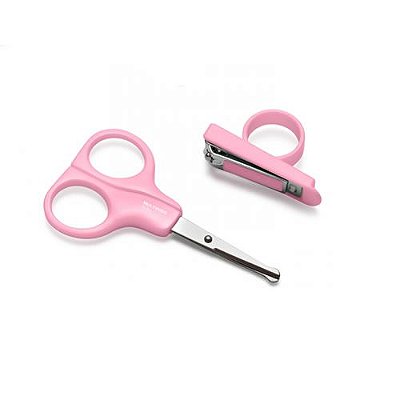 KIT DE CUIDADOS PARA BEBÊS - TESOURA E CORTADOR DE UNHA PARA