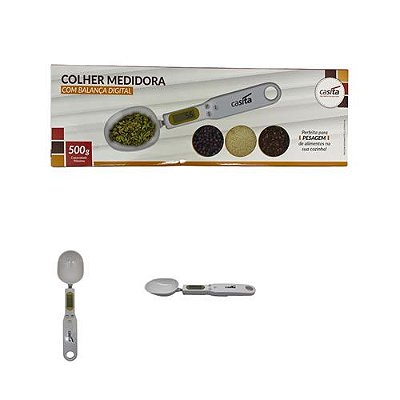 COLHER MEDIDORA COM BALANÇA DIGITAL