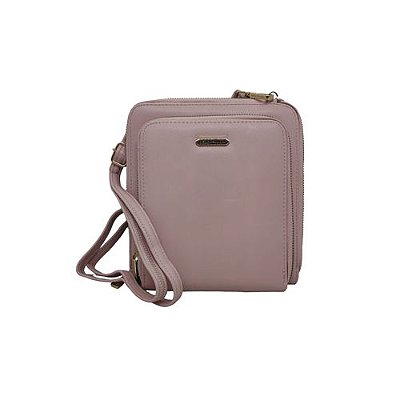 BOLSA FEMININA TRANSVERSAL QUADRADA BELLA PAULLA