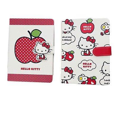 CADERNO DE ANOTAÇÕES MODELO SANRIO HELLO KITTY COM 64 FOLHAS