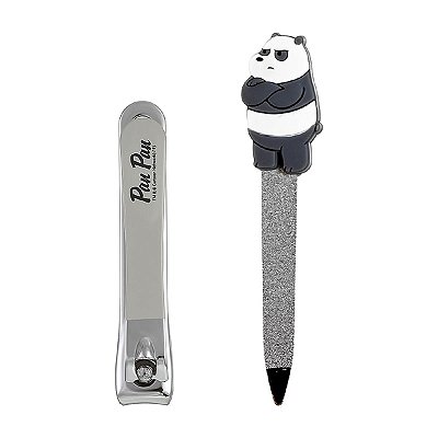 CONJUNTO DE MANICURE WE BARE BEARS PANDA 2 PÇS.