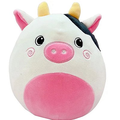 PELUCIA AMIGOS DO CORAÇÃO VACA MUMU 30 CM.