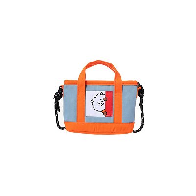 MINI BOLSA DE OMBRO COM ALÇA MODELO BT21  RJ TAMANHO 19X5X13cm.