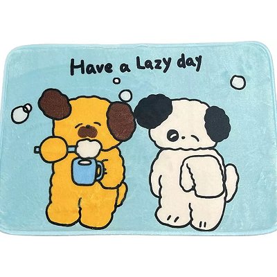 TAPETE MODELO DOGGIE POWER HAVE A LAZY DAY 60X40CM.