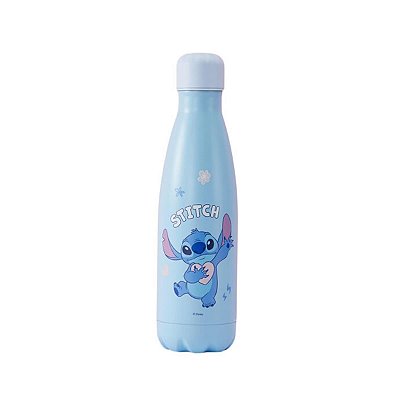 Garrafa Térmica Inox Fofa Stitch Disney Original Miniso