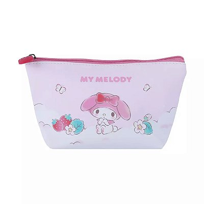 NECESSAIRE OVAL SANRIO MODELO MY MELODY TAMANHO 22 CM.