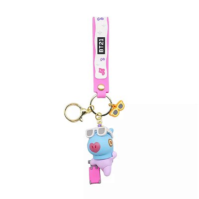 CHAVEIRO DA COLEÇÃO BT21 MANG 12 CM.