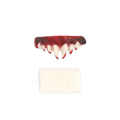 DENTES DO TERROR MASSA PARA FIXAÇÃO DE PRESAS 3,6 Gs.