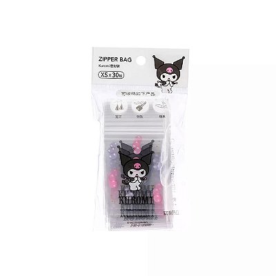 SACOS REUTILIZÁVEIS SANRIO KUROMI 30 UNIDADES 9 CM. MINISO