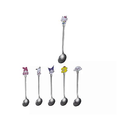 COLHER DE MESA AÇO INOX PERSONAGENS SANRIO MINISO