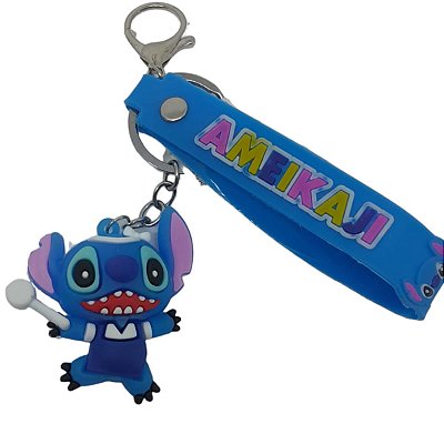 CHAVEIRO COLEÇÃO DISNEY STITCH AMEIKAJI TAMANHO 20 CM.