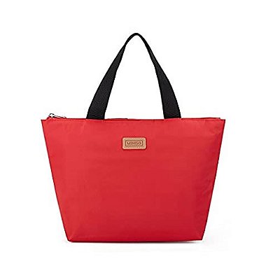 Bolsa Térmica para Marmita Cor Vermelho Comp: Poliéster, EVA