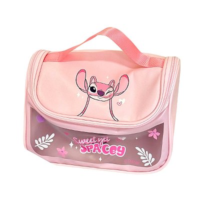 Bolsa Necessaire Angel Lilo & Stitch Disney Miniso