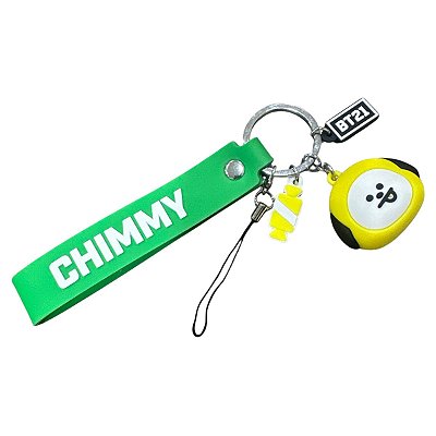 Pingente BT21 Chimmy Miniso Para Celular Bolsa Chave