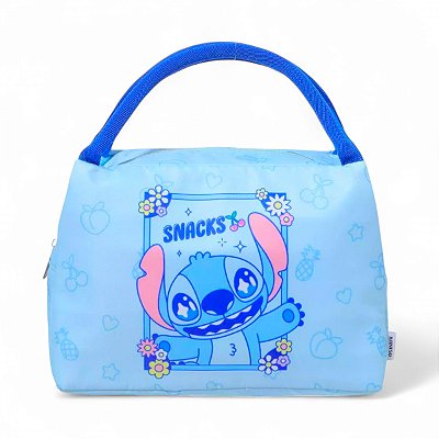 Bolsa Lancheira Térmica Stitch Disney Original Miniso