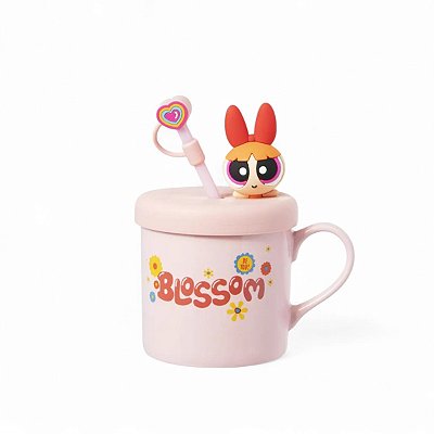 Caneca Cerâmica Florzinha Meninas Superpoderosas Miniso