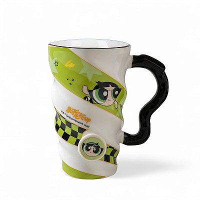 Caneca Cerâmica Docinho Meninas Superpoderosas Miniso