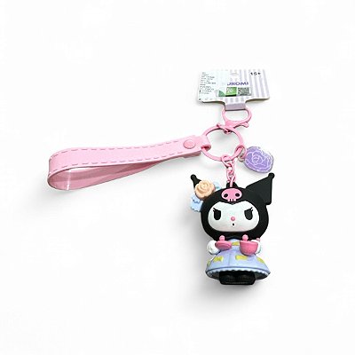 Chaveiro Kuromi Sanrio Rose Earl Original Miniso Fofo