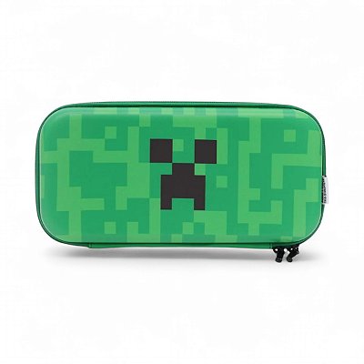 Case Minecraft Verde Estojo Multifuncional Miniso Original