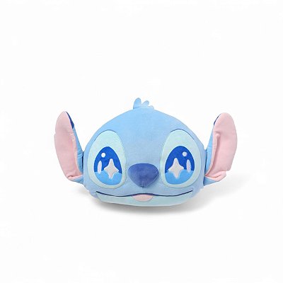 Almofada Pelúcia Stitch Cabeça Fofa Disney Original Miniso