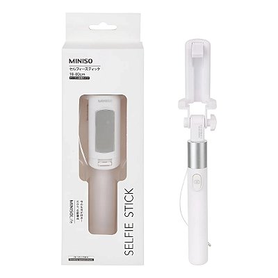 Bastão Haste Pau De Selfie Miniso Original Ajustável 80cm