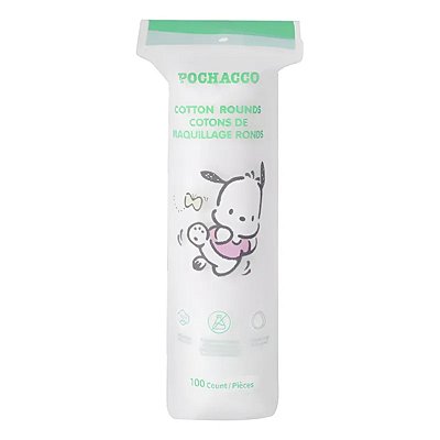 Discos De Algodão Hidrófilo Redondos Pochacco Miniso 100 Unidades