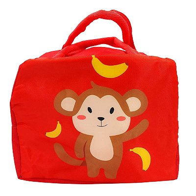 Lancheira Termica Infantil Escolar Animais Divertidos
