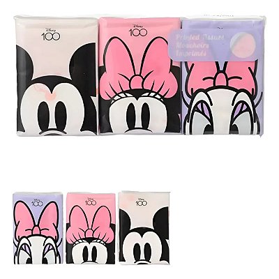 LENÇOS DA COLEÇÃO DISNEY MICKEY MINNIE MINISO