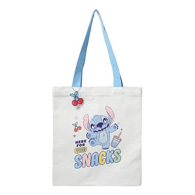 Sacola Reutilizável Miniso Disney Stitch Fofinha Bolsa