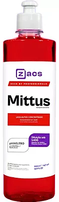 Lava Auto Concentrado Mittus 500Ml Zacs