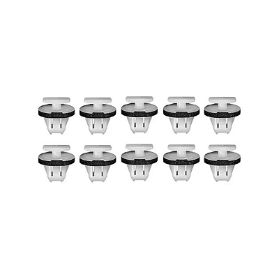 Kit 10 Grampos Moldura Paralama Nissan Kicks