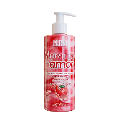 Hidratante Corporal Marmorizado Morango do Amor 200g
