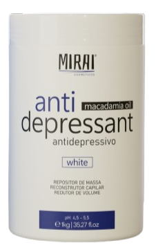 Redutor de Volume Btx Anti Depressant 1kg com Óleo de Macadâmia - Mirai Cosméticos