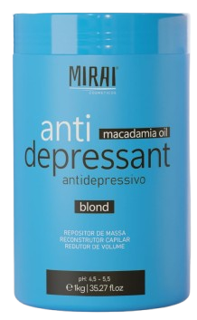 Redutor de Volume Btx Anti Depressant 1kg com Óleo de Macadâmia - Mirai Cosméticos