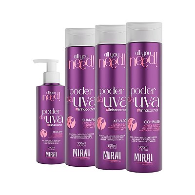 All You Need! Poder da Uva #Linhacachos – Kit Completo