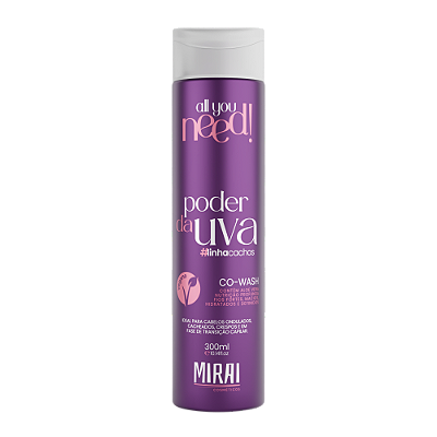 All You Need! Poder da Uva – Co-Wash 300ml - Linha Cachos