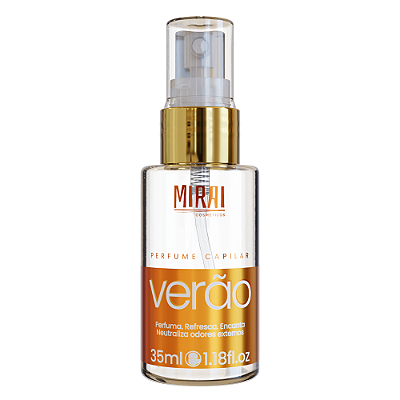 Perfume Capilar Verão 35ml - Mirai Cosmeticos