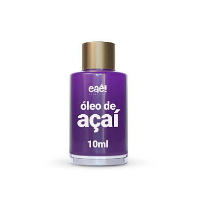 Óleo de Açaí  10 ml Eaê! Cosméticos